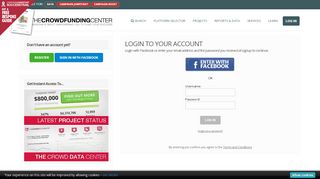 
                            4. Log In - The Crowdfunding Center