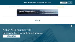 
                            1. Log in | The National Business Review - NBR