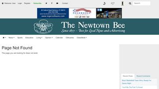 
                            8. Log in | The Newtown Bee