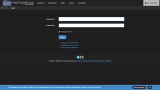 
                            5. Log in - The OpenSky Network