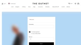 
                            1. Log in - The Outnet