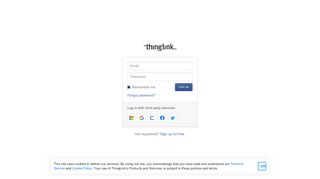 
                            4. Log In - ThingLink