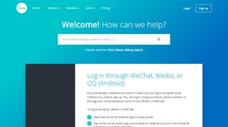 
                            11. Log in through WeChat, Weibo, or QQ (Android) - Canva ...