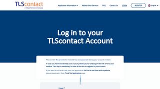 
                            6. Log In - TLScontact