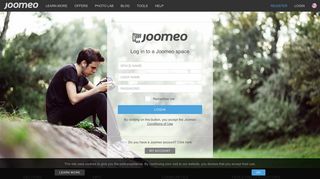 
                            4. Log in to a Joomeo space - Joomeo - Free to store and privately share ...