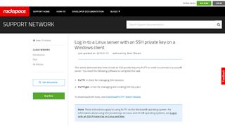 
                            12. Log in to a Linux server with an SSH private key on a Windows client