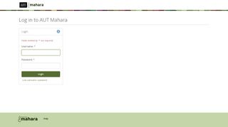 
                            1. Log in to AUT Mahara - AUT Mahara