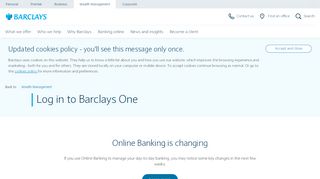 
                            4. Log in to Barclays One | Wealth Management | Barclays