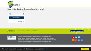 
                            4. Log in to Central Queensland University - Central Queensland University