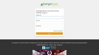 
                            13. Log In To Chargerback Lost and Found