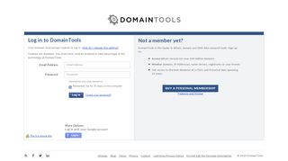 
                            9. Log in to DomainTools