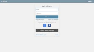
                            4. Log in to Duraprint