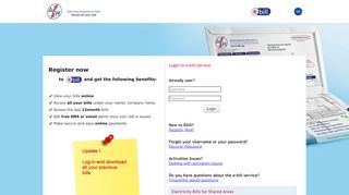 
                            1. Log in to e-bill Service | PPC