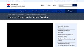 
                            2. Log in to eConnect and eConnect Overview : Dallas County ...