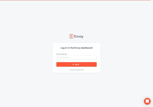 
                            5. Log in to Envoy