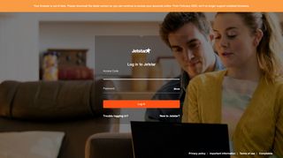 
                            5. Log in to Jetstar