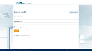 
                            2. Log in to jobsDB | jobsDB Indonesia