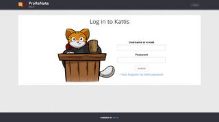 
                            7. Log in to Kattis – Kattis, ProReNata