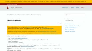 
                            6. Log in to Lagunita – Stanford Online