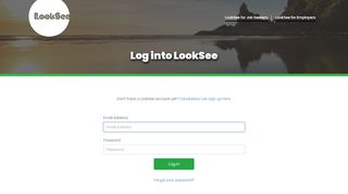 
                            3. Log in to LookSee » Connecting talent around the world with jobs in ...