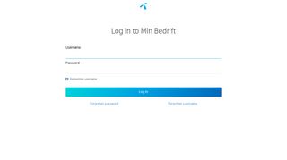 
                            10. Log in to Min Bedrift - Telenor