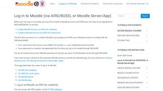 
                            11. Log in to Moodle (via AIRS/BUSEL or Moodle Server/App) – Moodle ...