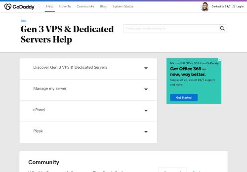 
                            4. Log in to my server | VPS & Dedicated Servers (Hosting ... - GoDaddy