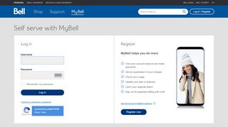 
                            5. Log in to MyBell