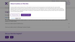 
                            4. Log in to MyProximus with your mobile number | Proximus