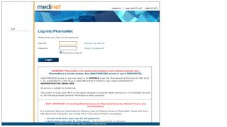 
                            8. Log in to PharmaNet - Medinet