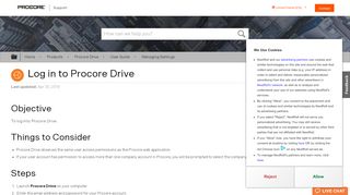 
                            10. Log in to Procore Drive - Procore