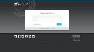 
                            1. Log in to Ruckus Wireless - Ruckus Wireless Support