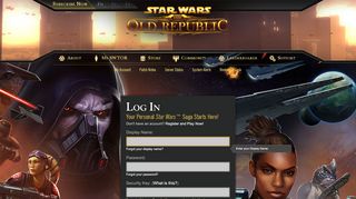
                            4. Log in to SWTOR.COM - Star Wars: The Old Republic