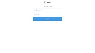 
                            6. Log in to Teller