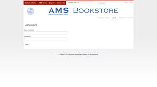 
                            5. log in to the AMS Bookstore - American Meteorological Society