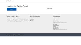 
                            2. Log in to the Avaloq Portal - Harvey Nash