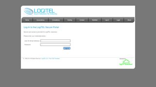 
                            4. Log-In to the LogiTEL Secure Portal