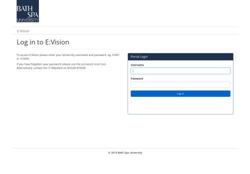 
                            10. Log in to the portal - Bath Spa University