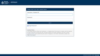 
                            5. Log in to the portal - Brunel University London