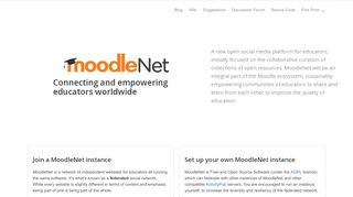 
                            7. Log in to the site - Moodle.net