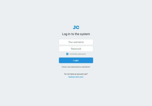
                            6. Log in to the system :: justclick.io