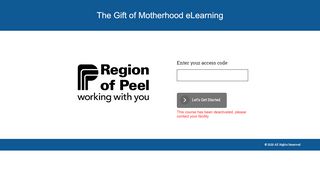 
                            8. Log in to the The Gift of Motherhood