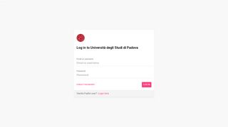 
                            7. Log in to Università degli Studi di Padova - Padlet