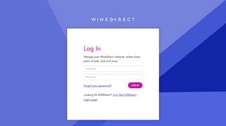 Log In to WineDirect - Plans & Pricing