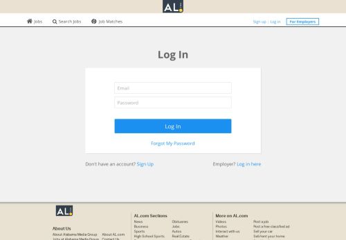 
                            4. Log-in to your account - AL.com