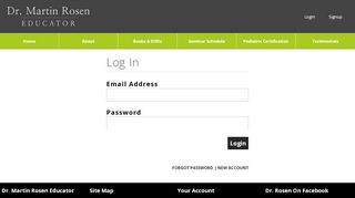 
                            2. Log In To Your Account - Dr. Martin Rosen