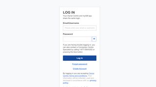 
                            12. Log In To Your Account | GM Canada Owner Centre