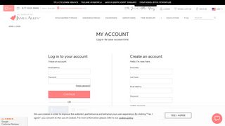 
                            1. Log In to Your Account | JamesAllen.com