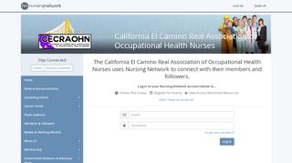 
                            12. Log In To Your Account | The California El Camino Real Association ...