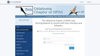 
                            7. Log In To Your Account | The Oklahoma Chapter of HPNA | Nursing ...